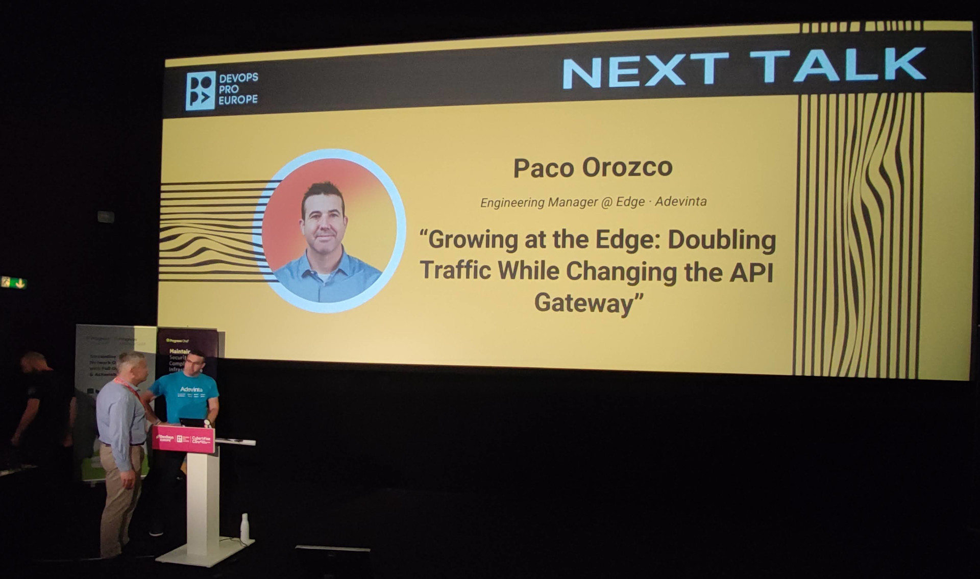 Paco at DevOps Pro Europe